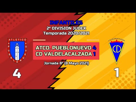 J.8ª ATLETICO PUEBLONUEVO 4 - CD VALDELACALZADA 1 (08-05-21) 4k