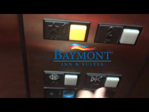 Terrible Otis Series 1 Hydraulic Elevator @ Baymont Inn & Suites - Salida CO