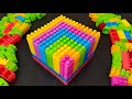 How To Build A Lego Colour Block MOC Building Blocks Instructions Diy Building Block Games