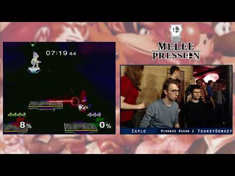 Melee Pression 5 - Explo (Falco) vs. FunkeyDonkey (Falco) - Winners Round 2