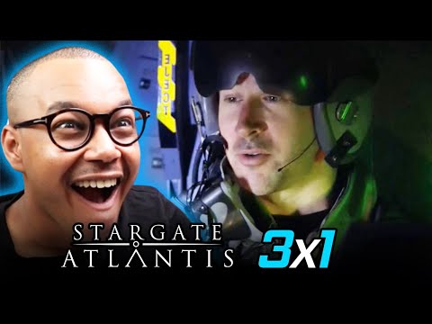Stargate Atlantis Season 3 Episode 1 "No Man's Land" REACTION!