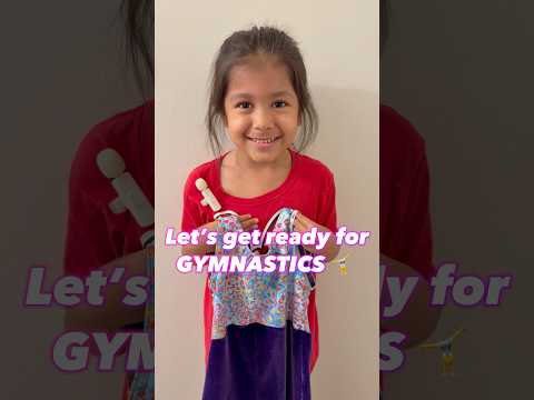 GRWM FOR GYMNASTICS 🤸 | YANELI MINI GYMNAST 🎀 #miniblogger #gymnast