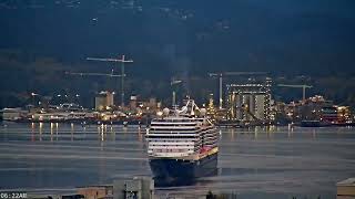 Nieuw Amsterdam’s Perfect Arrival | Cruise Season Officially Begins! Nieuw Amsterdam in Vancouver