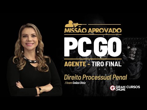 Mission Approved PC GO Agent - Final Shot | Criminal Procedural Law with Geilza Diniz