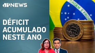 Contas do governo federal têm rombo de R$ 105,2 bilhões em 2024; Dora Kramer e Vilela analisam