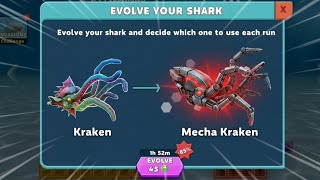 Download lagu NEW KRAKEN EVOLVED UNLOCKED AND KILL ALL SHARK - GIANT SHARK | Hungry Shark Evolution mp3