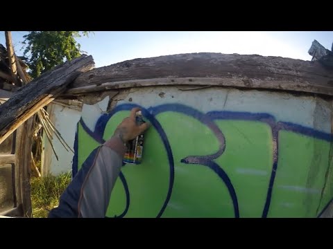 Casa ABANDONADA 🏚️ (Ambato - Ecuador) Throw up GRAFFITI #03