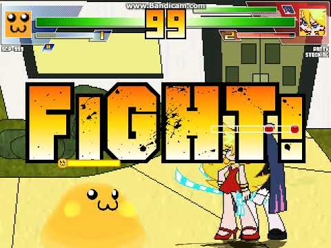 MUGEN battle #3778: SCP-999 vs Panty & Stocking