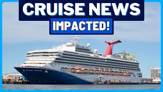 CRUISE NEWS: Carnival Cruise Ships Impacted by Weather, MSC Cruise Ship Breaks Free