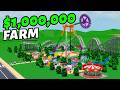 BEST Money Farm In Theme Park Tycoon 2 2025