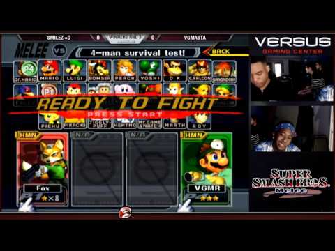 Versus Melee Weekly 1/24/16 - Winners R3 - Smilez (Fox) vs VGMasta (Doc)