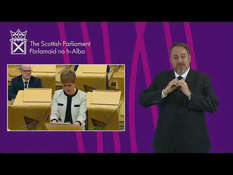 First Minister Statement: Scottish Government’s Programme for Government 2020-2 - 1 September 2020