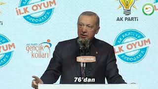 Cumhurbaşkanı Erdoğan: Iğdır’daki gencim, üniversite okumak için İstanbul’a gitm