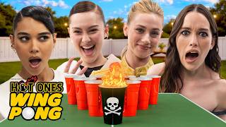 Download lagu Lili Reinhart, Lola Tung, Victoria Pedretti, and Alexandra Shipp Play Hot Ones Wing Pong mp3 Download lagu Lili Reinhart, Lola Tung, Victoria Pedretti, and Alexandra Shipp Play Hot Ones Wing Pong mp3