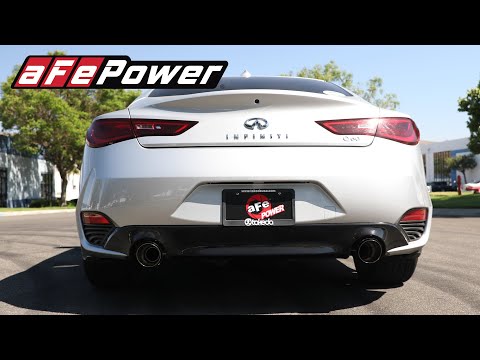 aFe POWER 17-22 Infiniti Q60 Takeda Axle-Back Exhaust System