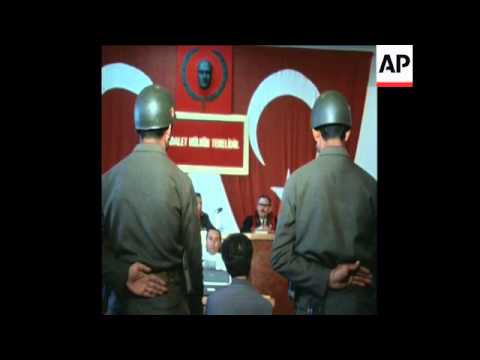 SYND 21/05/71 MEMBRO DO EXÉRCITO DE LIBERAÇÃO DO POVO TURCO, CONDENADO A 36 ANOS POR TENTATIVA DE BANCO RO