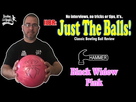 ILBR: Just The Balls! - Hammer Black Widow Pink - Classic Bowling Ball Review