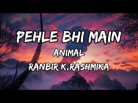 Pehle Bhi Main (LYRICS) - Vishal Mishra | ANIMAL | Ranbir Kapoor,Rashmika,Anil K| Lyrics Officiall