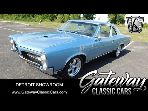 1967 Pontiac GTO Gateway Classic Cars Detroit #2021 DET