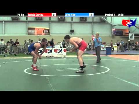 Travis Curley vs. Alex Yde at 2013 ASICS University Nationals - FS