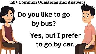 150+ Question Answer | English Conversation Practice | English Speaking Practice For Beginners