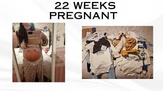 22 WEEKS PREGNANT UPDATE/BIRTH OPTIONS/BABY CLOTHES HAUL