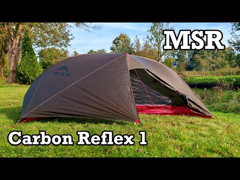 MSR Carbon Reflex 1 - unter 800g - 1 Personen Zelt ultraleicht - Ultraleichtzelt