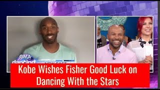Kobe Bryant Funny Message to Derek Fisher Dancing With the Stars