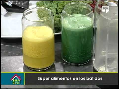 Super alimentos en los batidos