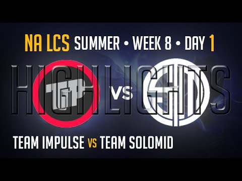 Team Impulse vs TSM HIGHLIGHTS | Week 8 Day 1 NA LCS Summer Split 2015 S5 | TIP vs TSM W8D1