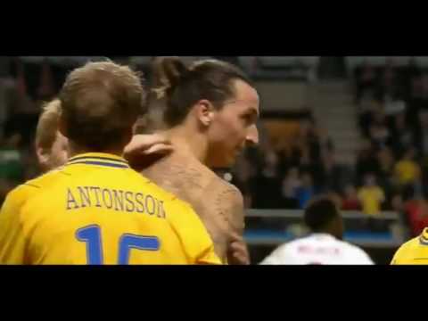 Zlatan Ibrahimovic's goal vs England away!
