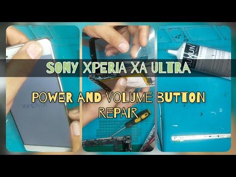 SONY XPERIA XA ULTRA power ang volume buttons repair