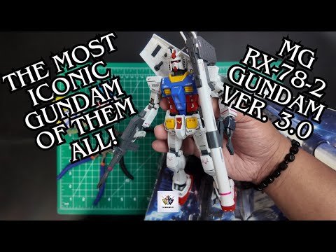 ASMR Gunpla Build | MG RX-78-2 Gundam Ver. 3.0 | Relaxing Model Kit Showcase
