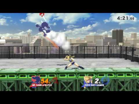G&W vs Zero Samus - windbox kill