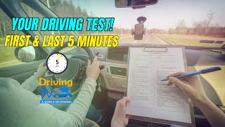 YOUR DRIVING TEST - First And Last 5 Minutes!