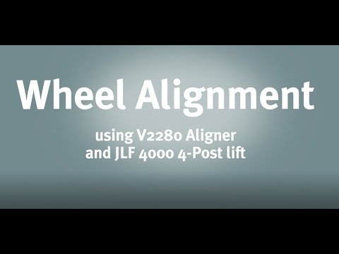 TUTORIAL WHEEL ALIGNER V2280 | John Bean