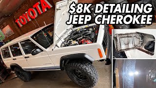 The CLEANEST Jeep Cherokee After $8k Detailing Package