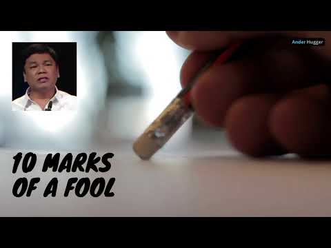 Marks Of A Fool - Inspirational Talk by Pastor Ed Lapiz