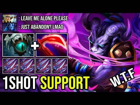 Absolutely Crazy Riki NEW Style Carry Mid Desolator + Skadi 1Shot Deleted Support DotA 2