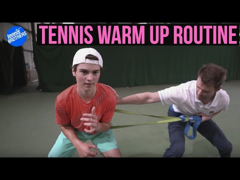 How to warm up before playing tennis | #1 Getting fitter, faster & stronger