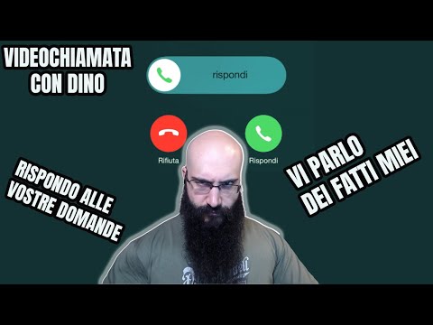 Videochiamata con DINO - Rispondo alle VOSTRE DOMANDE Live IRL dal Divano