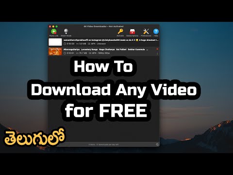 How to get any video downloader | download 4k videos for free