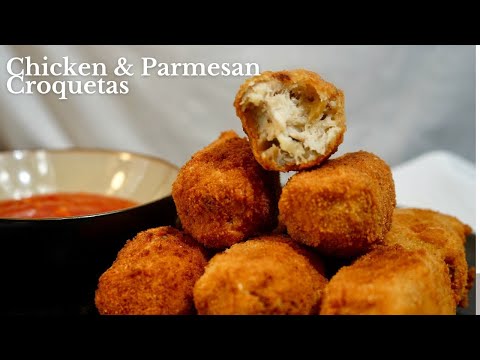 How To Make Chicken & Parmesan Croquettes | The Best Spanish Croquetas Recipe