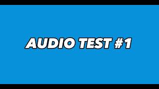 TerrorFest: Audio Test #1