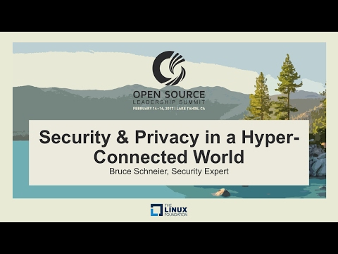 Keynote: Security and Privacy in a Hyper-connected World - Bruce Schneier, Security Expert