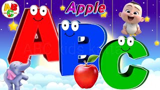 ABC songs | nursery rhymes | abc phonics song for toddlers | a for apple | kids song