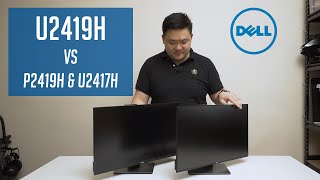 Video thumbnail for Dell Ultrasharp 24" U2419H VS P2419H and U2417H | Comparison Video by James Chia