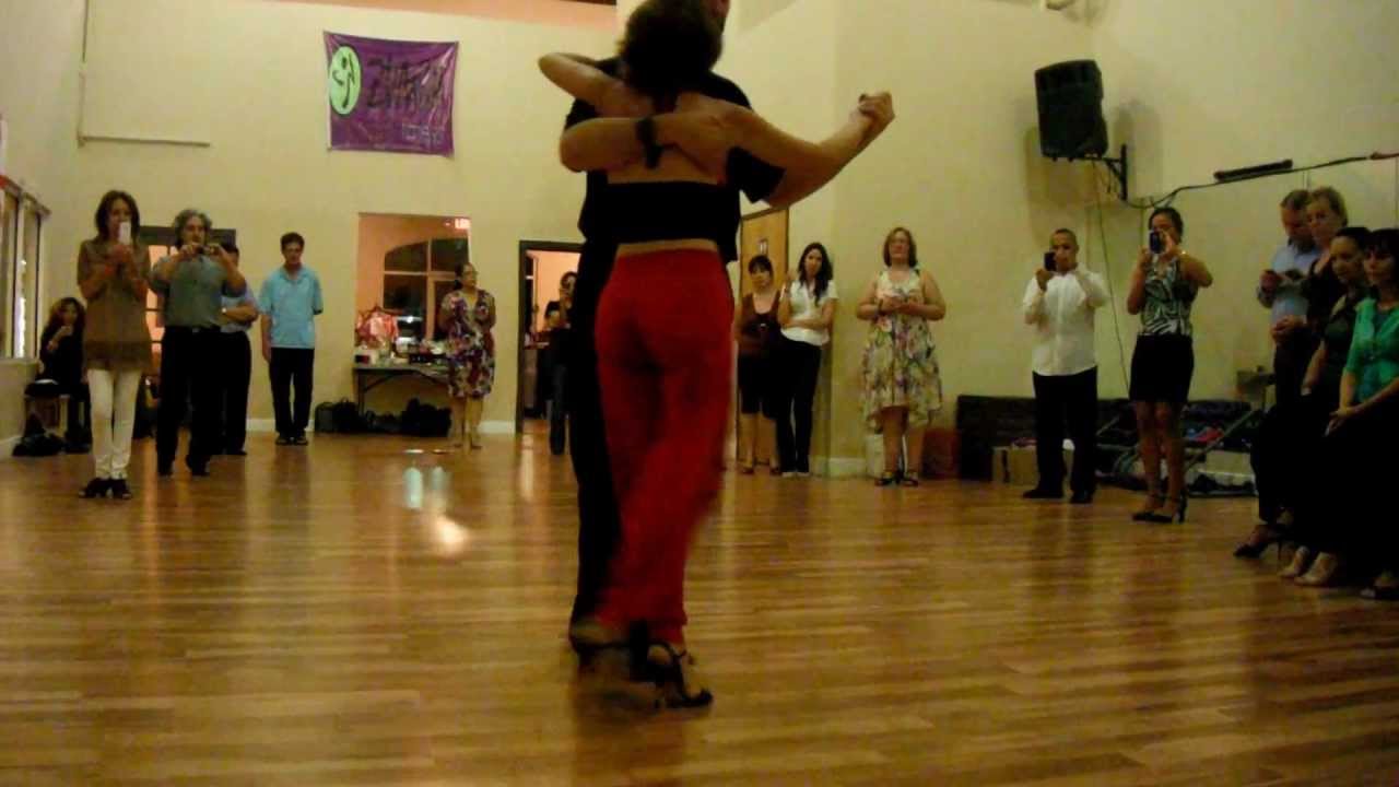 Maria Olivera & Gustavo Benzecry Orlando Florida 6/2012 lesson