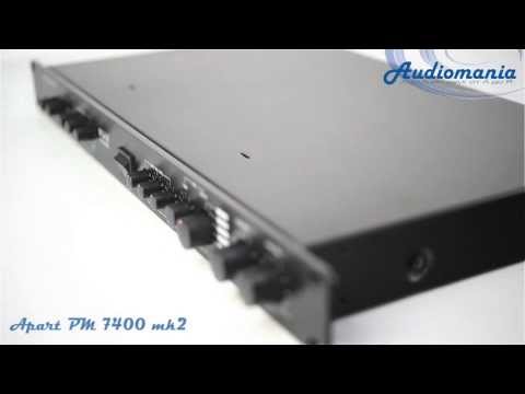 фото микшер-предусилитель apart pm 7400 mk2. 0