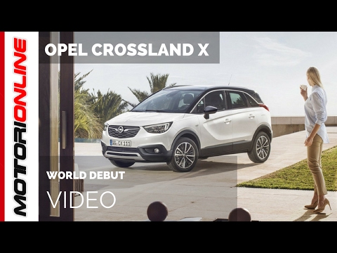 Opel Crossland X | World debut [ENGLISH]